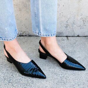 Freda Salvador Marigold Slingback Heels